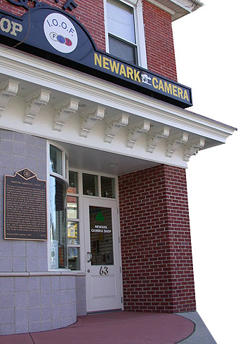 Newark Camera Shop Storefront